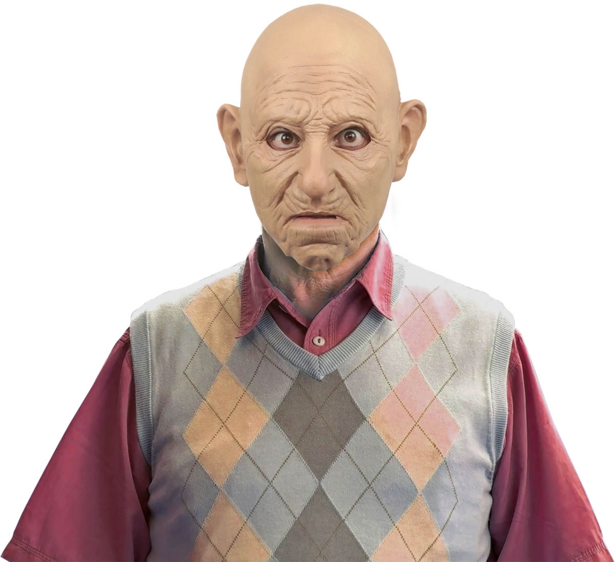 Picture of Ghoulish TB26759 Old Man Latex Mask