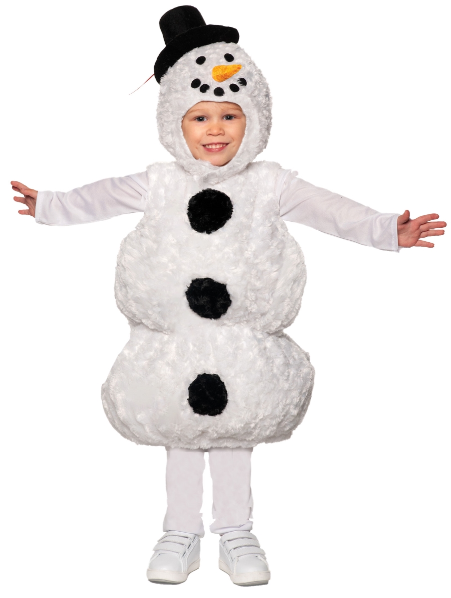 Picture of Underwraps UR27679TM Snowman Belly Baby Toddler Costume&#44; Medium