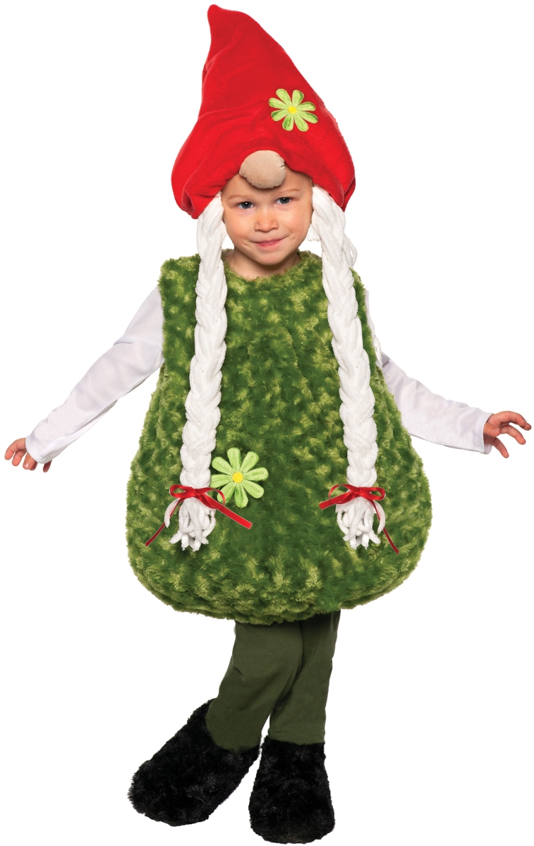 Picture of Underwraps UR27681TM Garden Gnome Belly Baby Toddler Costume&#44; Medium