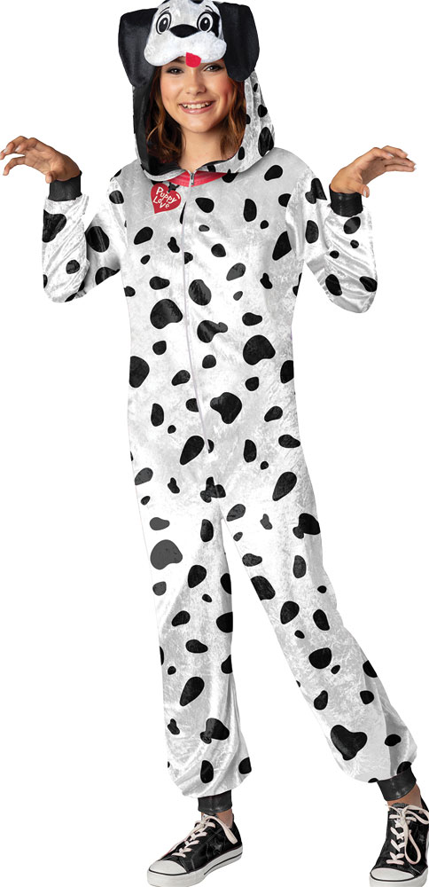 Picture of Fun World FWCT18126S Dalmatian Teen Child Costume&#44; Black & White - Medium 8-10