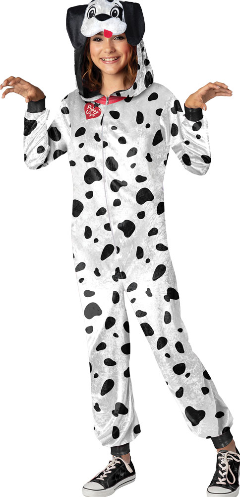 Picture of Fun World FWCT18126M Dalmatian Teen Costume&#44; Black & White - Medium 10-12