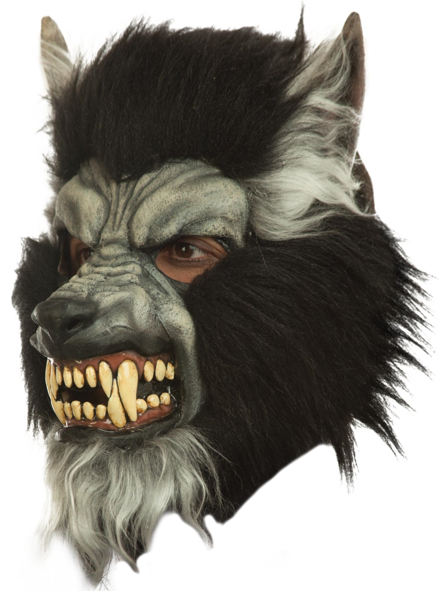 Picture of Ghoulish TB26828 Gray Howling Latex Mask