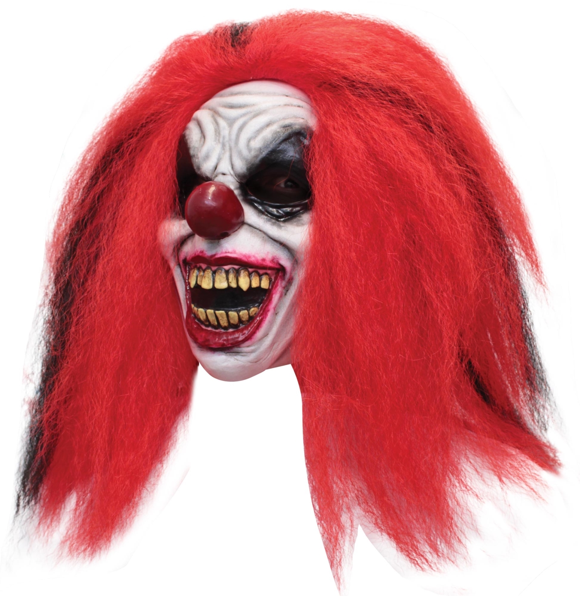 Picture of Ghoulish TB26838 Reddish Clown Face Latex Mask
