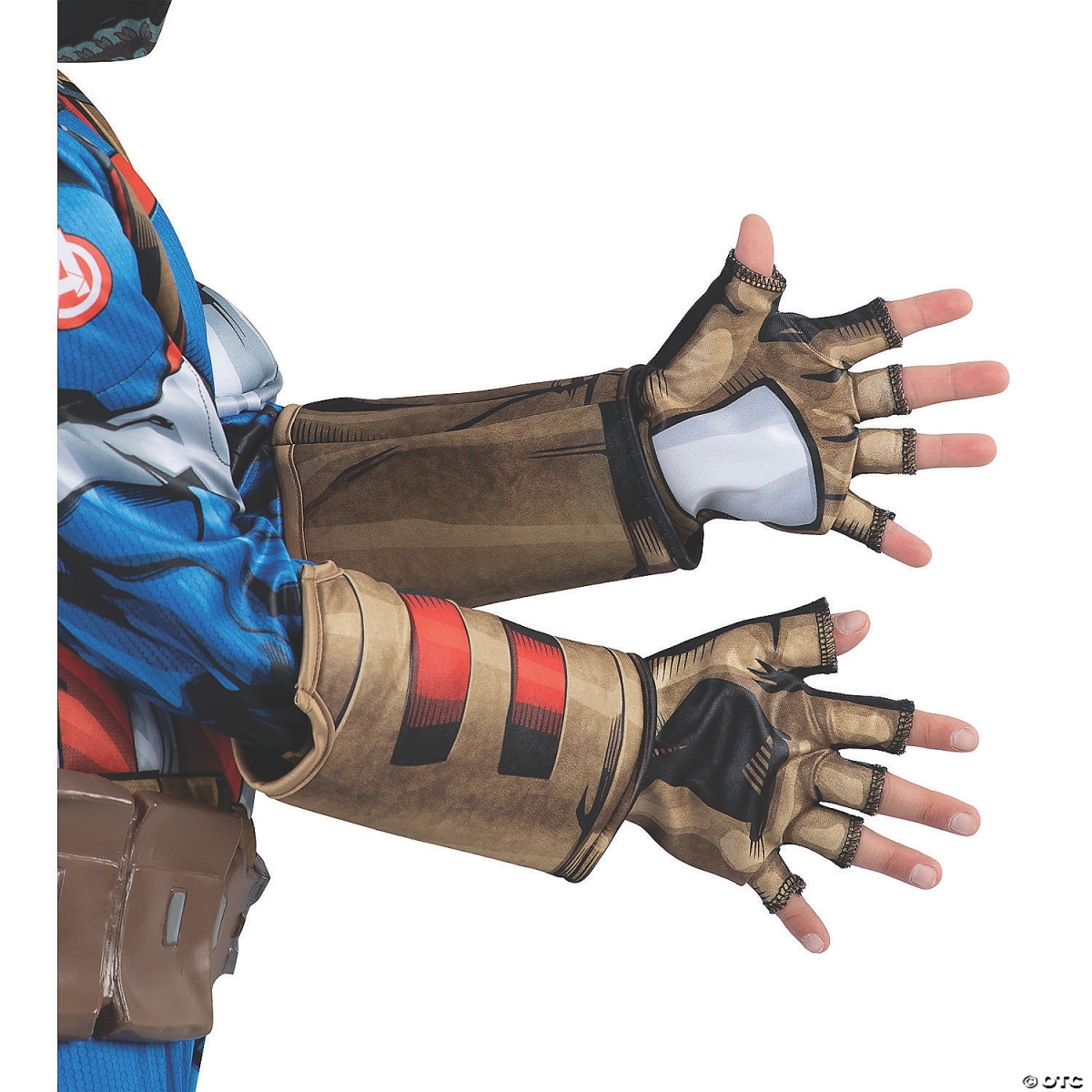 Picture of Jazwares JWC1161 Captain America Steve Rogers Child Gloves for Costume