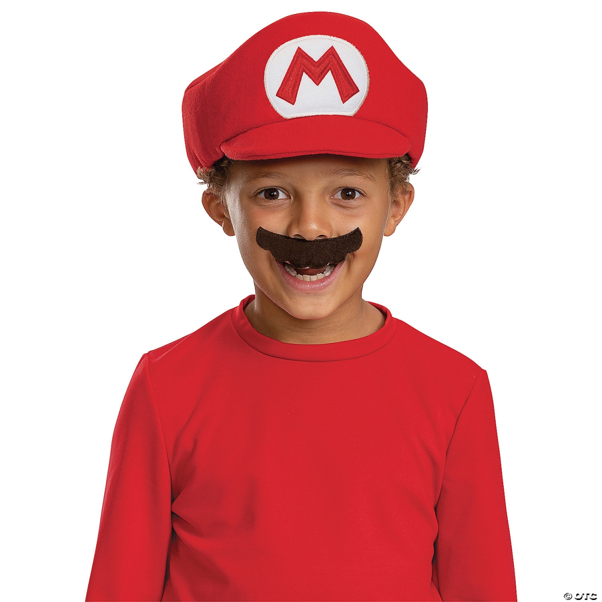 Picture of Disguise DG146339 Kids Elevated Mario Bros. Mario Mustache Costume Accessory