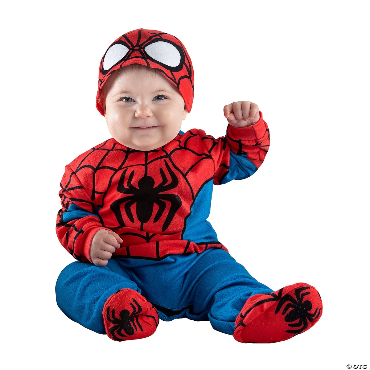 Picture of Jazwares JWC0646TXS Spider-Man Infant Costume - Extra Small