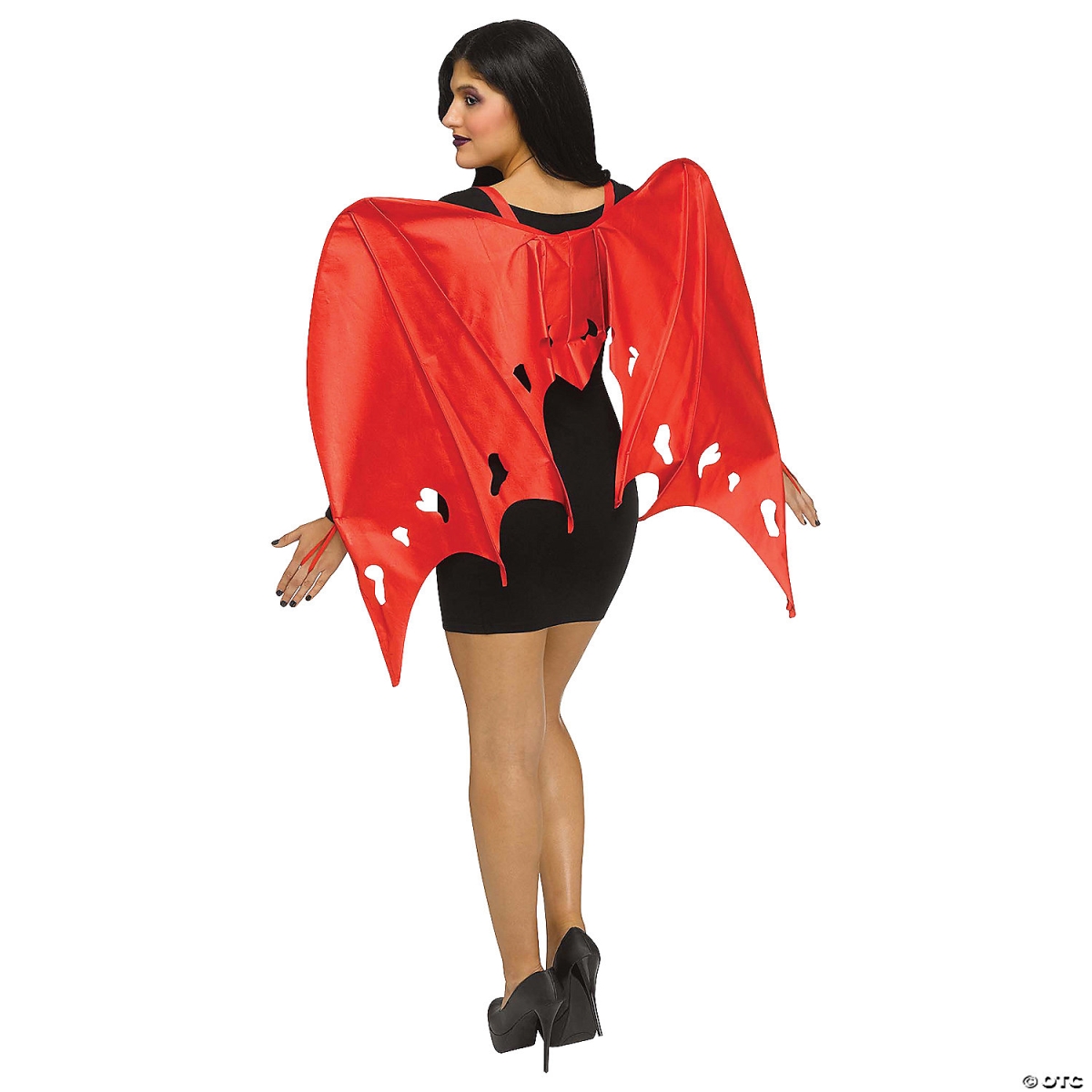 Picture of Fun World FW96924RD Adult Red & Satin Wings for Costume