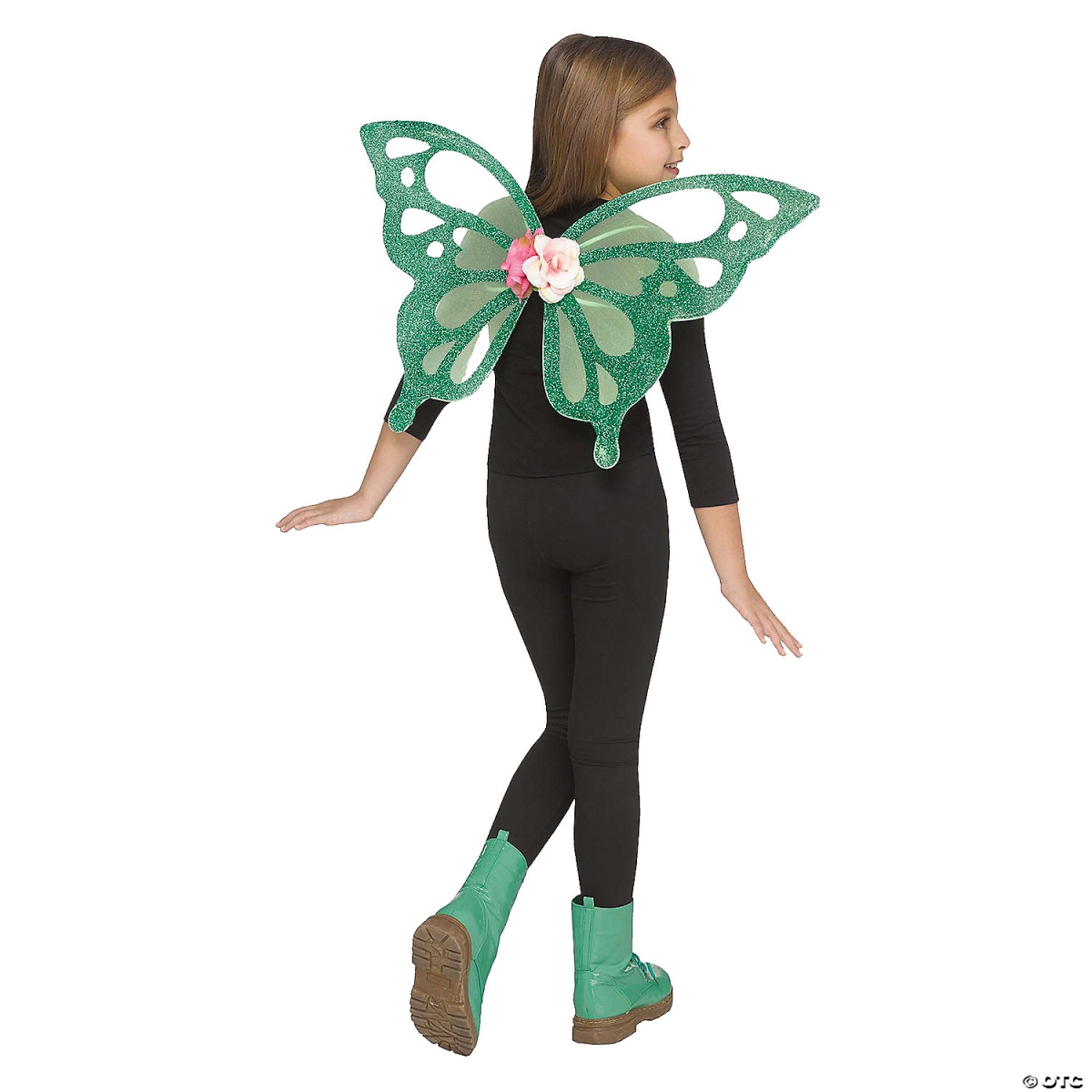 Picture of Fun World FW96926G Kids Green & Shimmer Wings for Costume