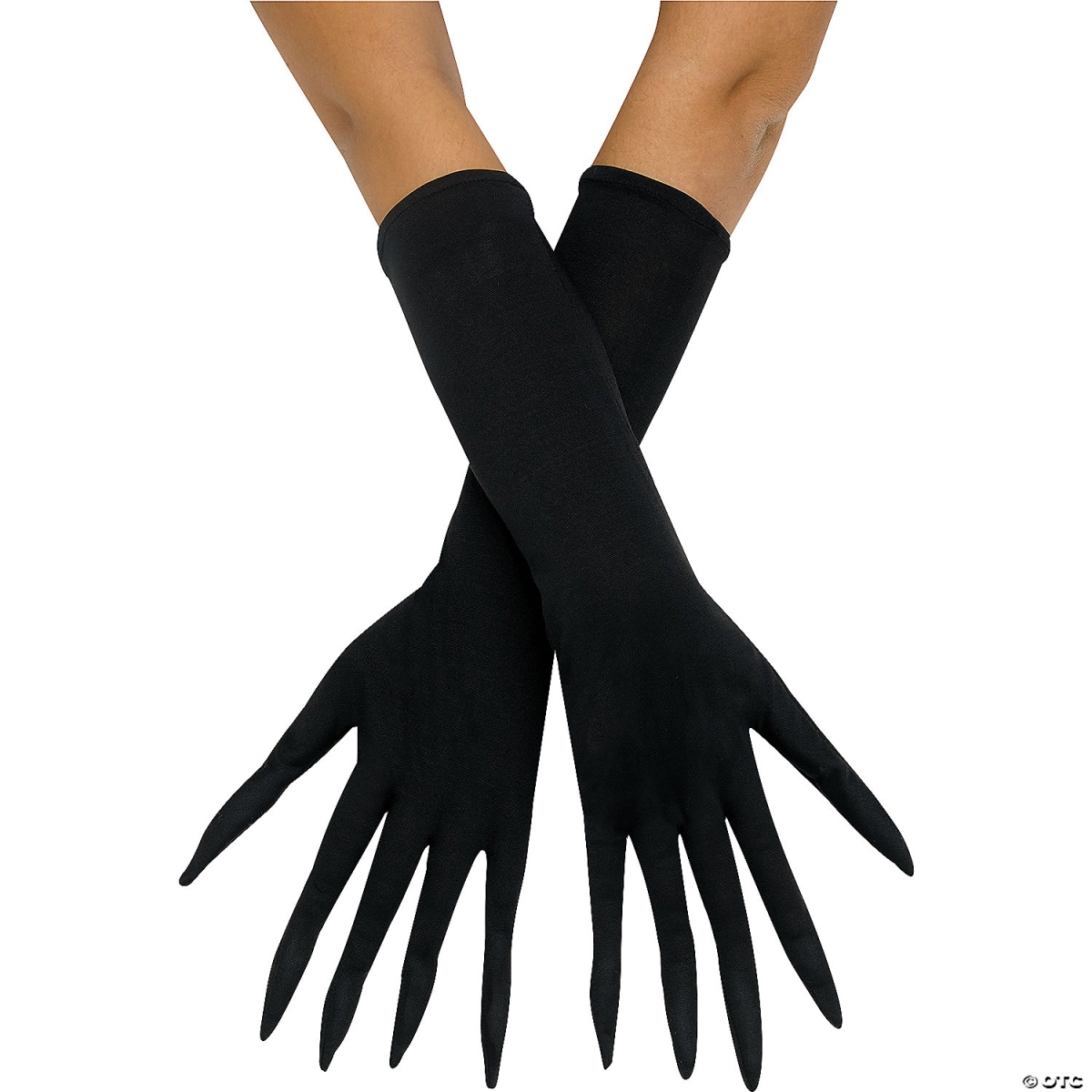 Picture of Fun World FW90944BK Adult Black Pointy Finger Gloves for Costume