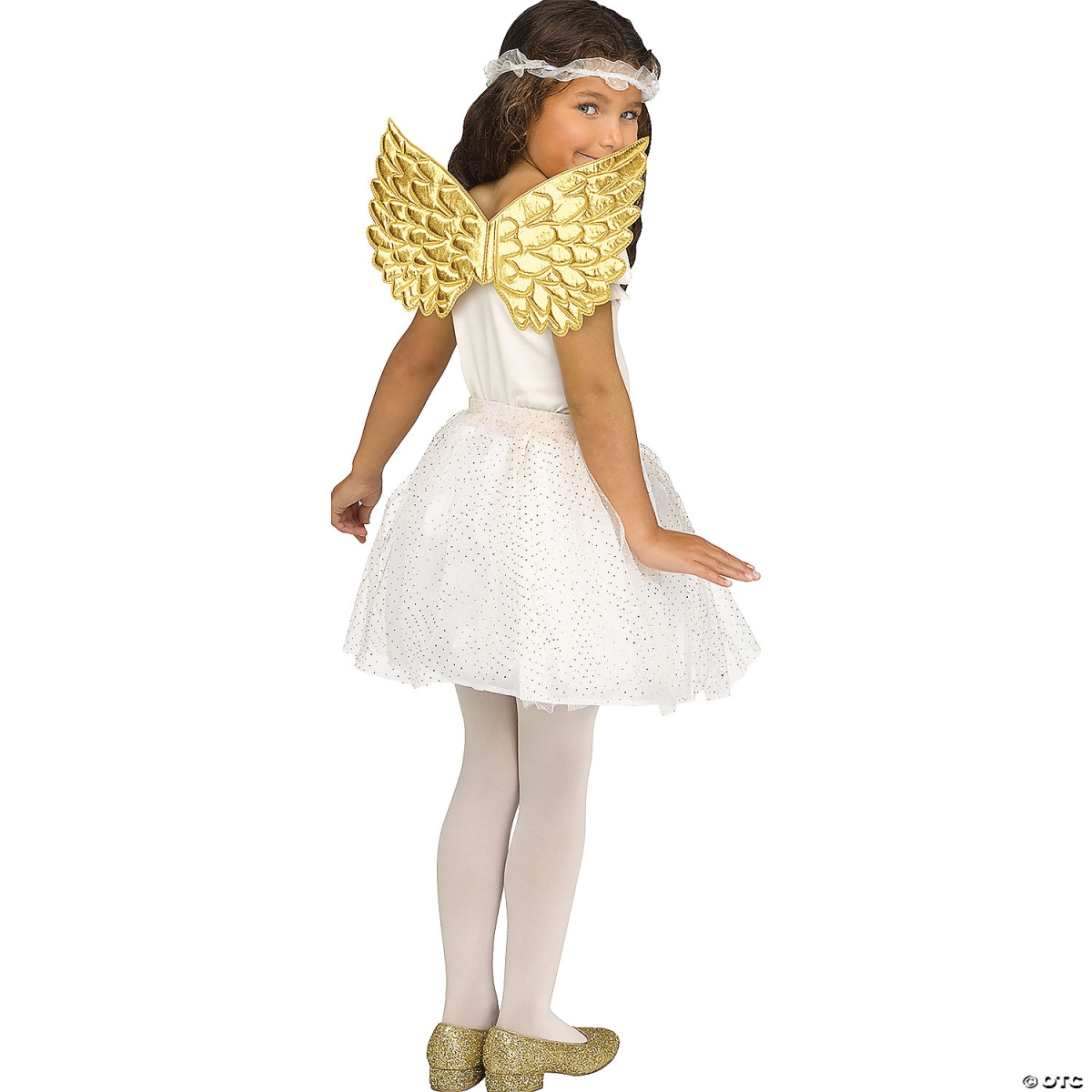 Picture of Fun World FW90982GD Gold Metallic Child Wings for Costume
