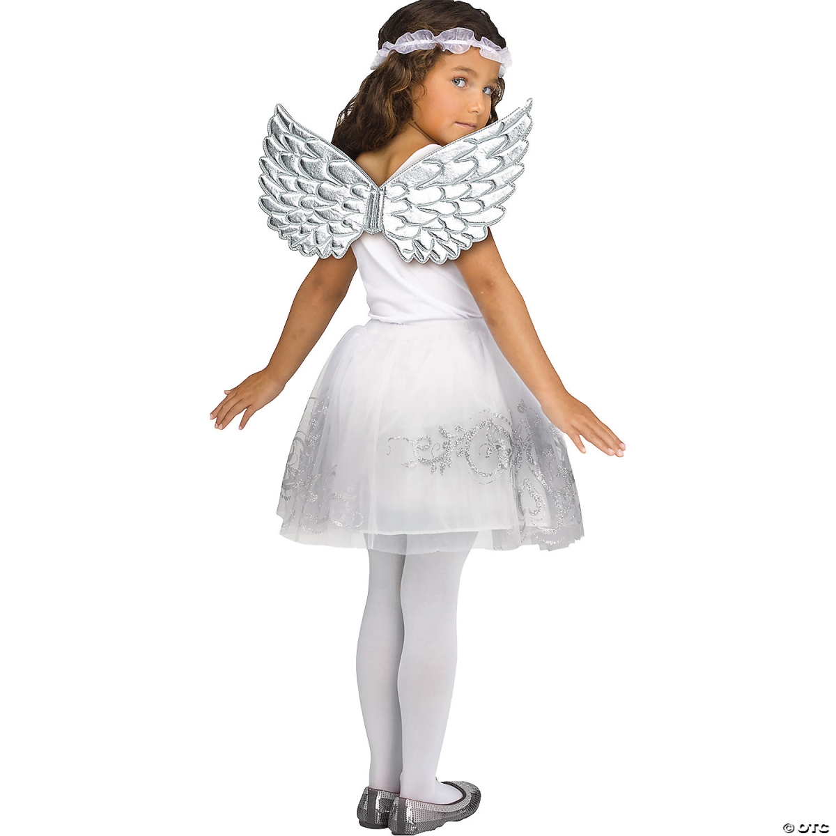Picture of Fun World FW90982SV Silver Metallic Child Wings for Costume