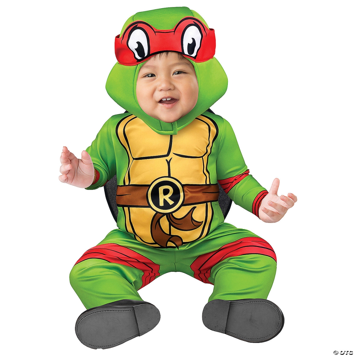 Picture of Fun World FW106891M Baby Classic TMNT Raphael Costume - 12-18 Months