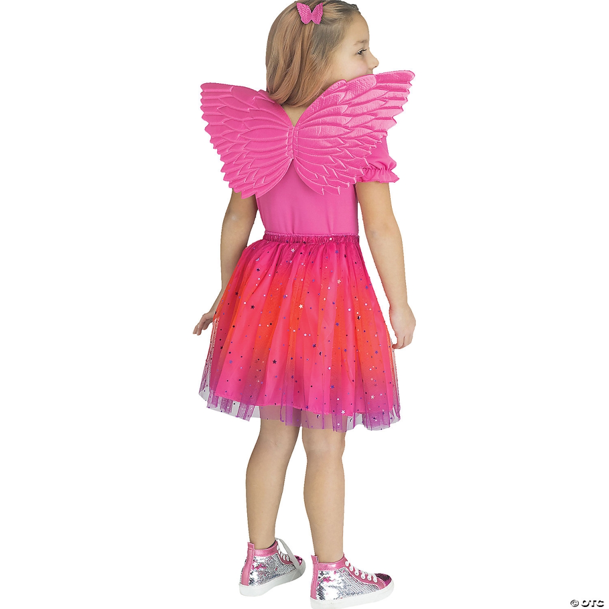 Picture of Fun World FW90982PK Pink Metallic Child Wings for Costume