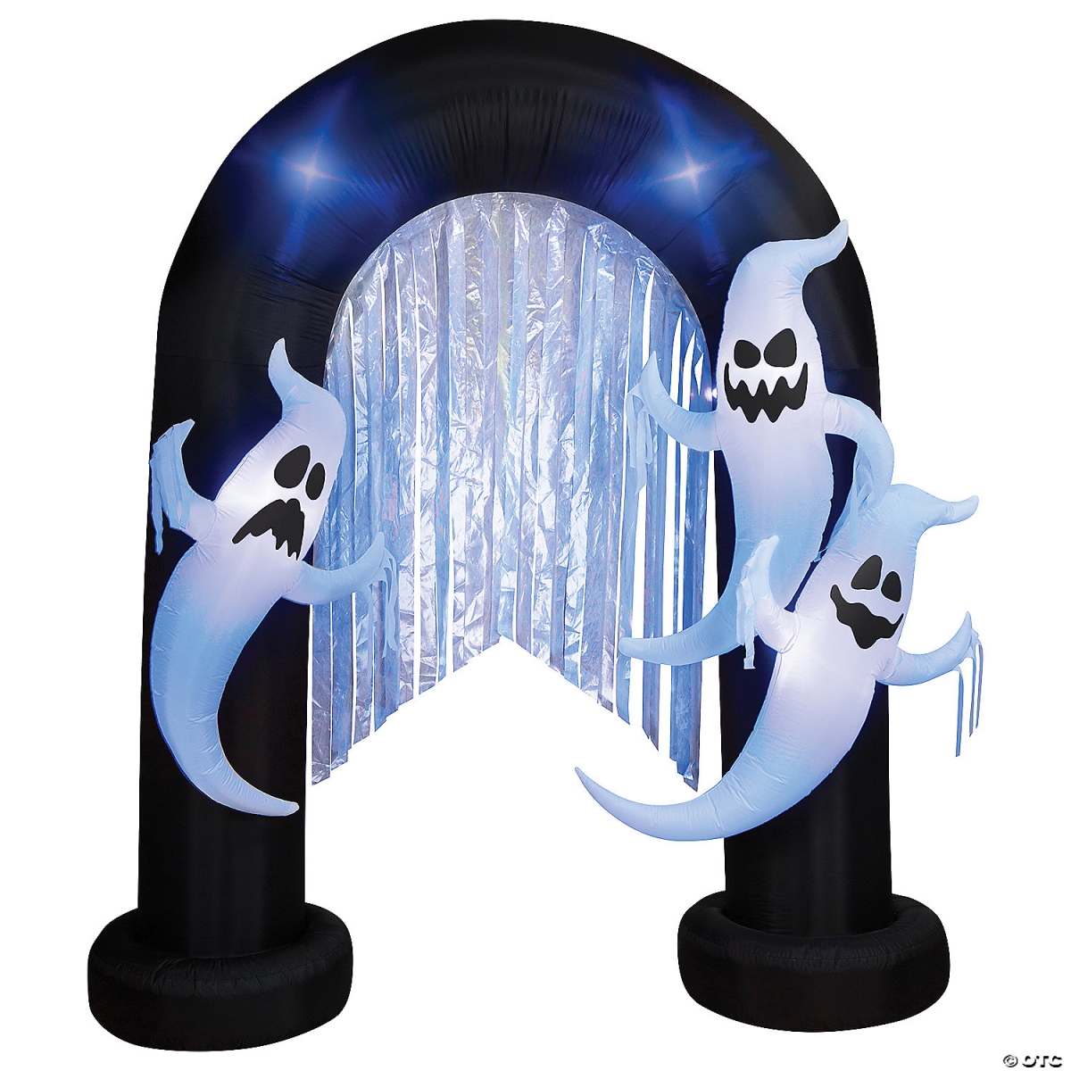 Picture of Costumes for All Occasions SS550316G 96 in. Airblown Inflatable Lightshow Archway with Ghosts Black Light Halloween Yard Decoration
