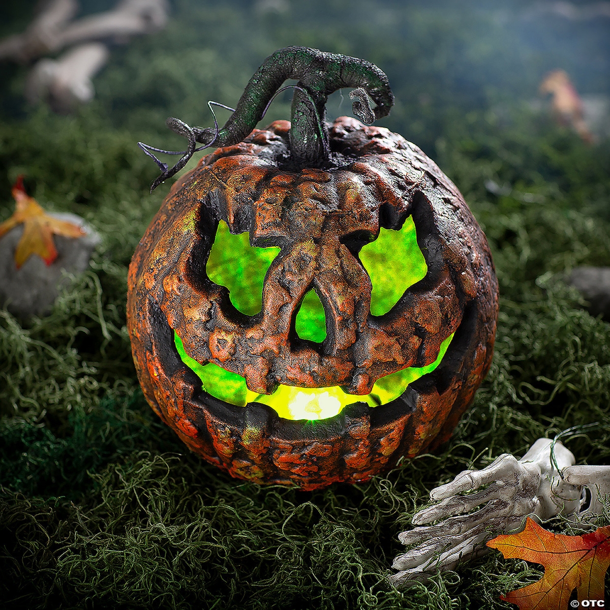 Picture of AT ATC00047 Foam Pumpkin with Lights & Sound