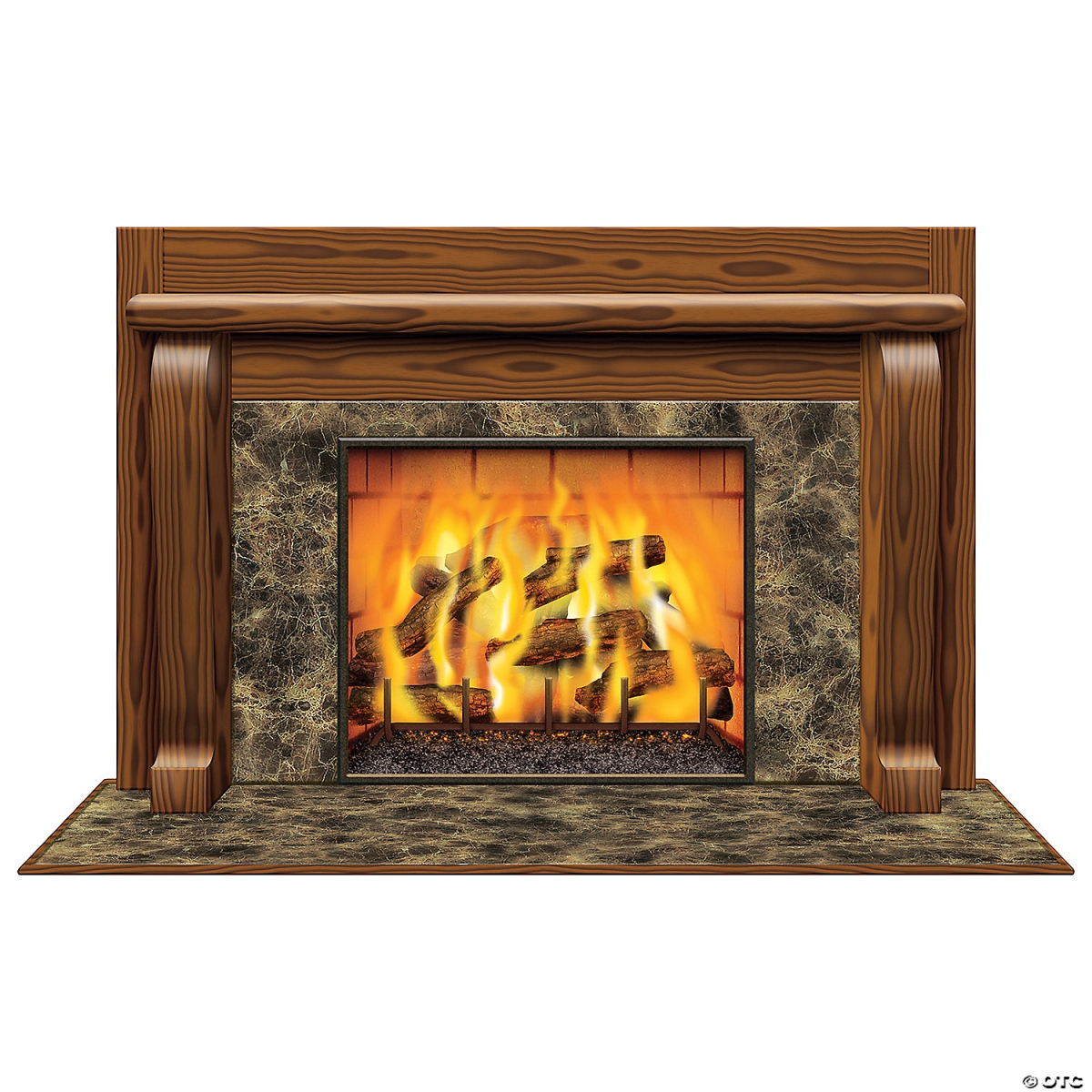 Picture of Beistle BG20193 Insta-view Fireplace Decoration