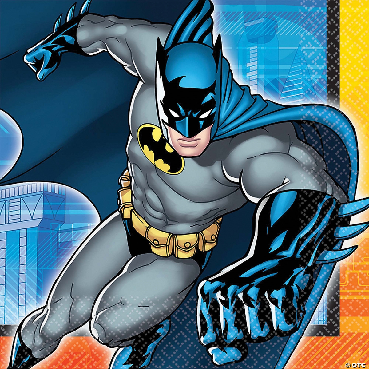 Picture of AmScan AM511386 6.5 in. Batman Lunch Napkins - Pack of 16