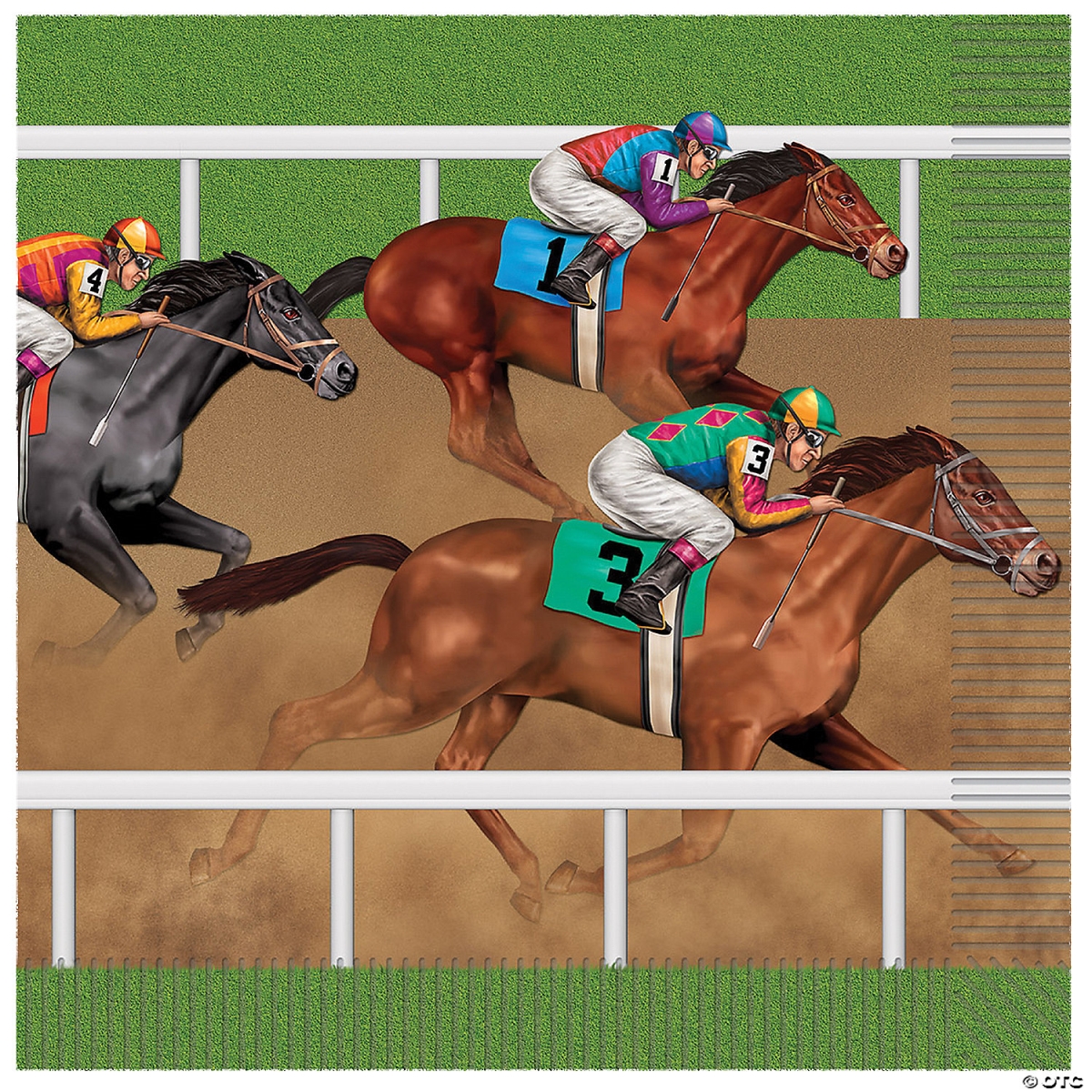 Picture of Beistle BG58146 Horse Racing Napkins