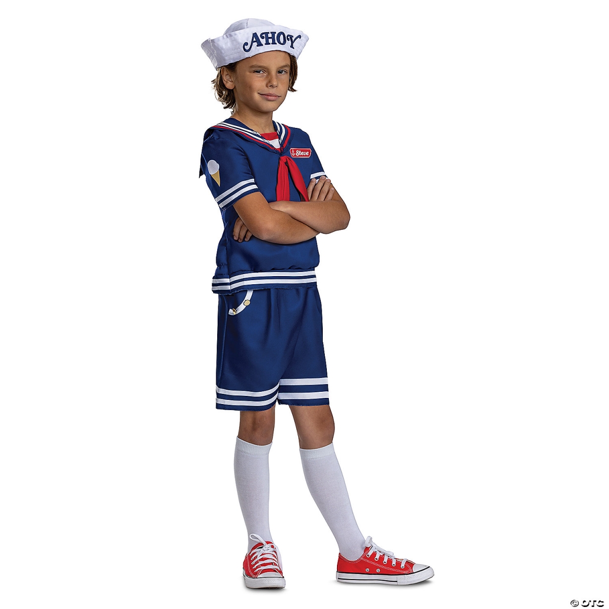 Picture of Disguise DG123679G Tween Classic Stranger Things Steve Scoops Ahoy Costume - Large 10-12
