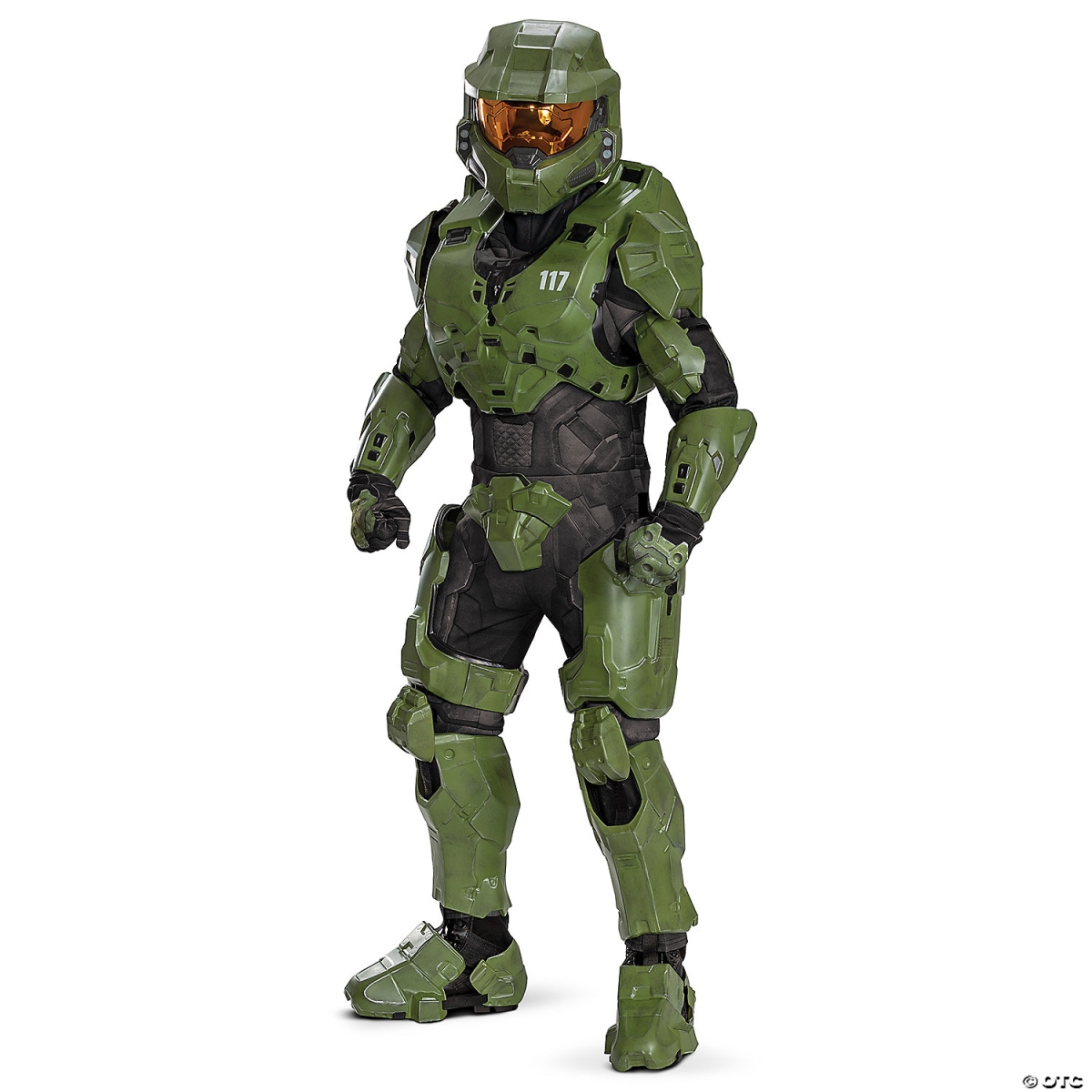 Picture of Disguise DG155769G Kids Ultra Prestige Halo Infinite Master Chief Mens Costume - Large 10-12