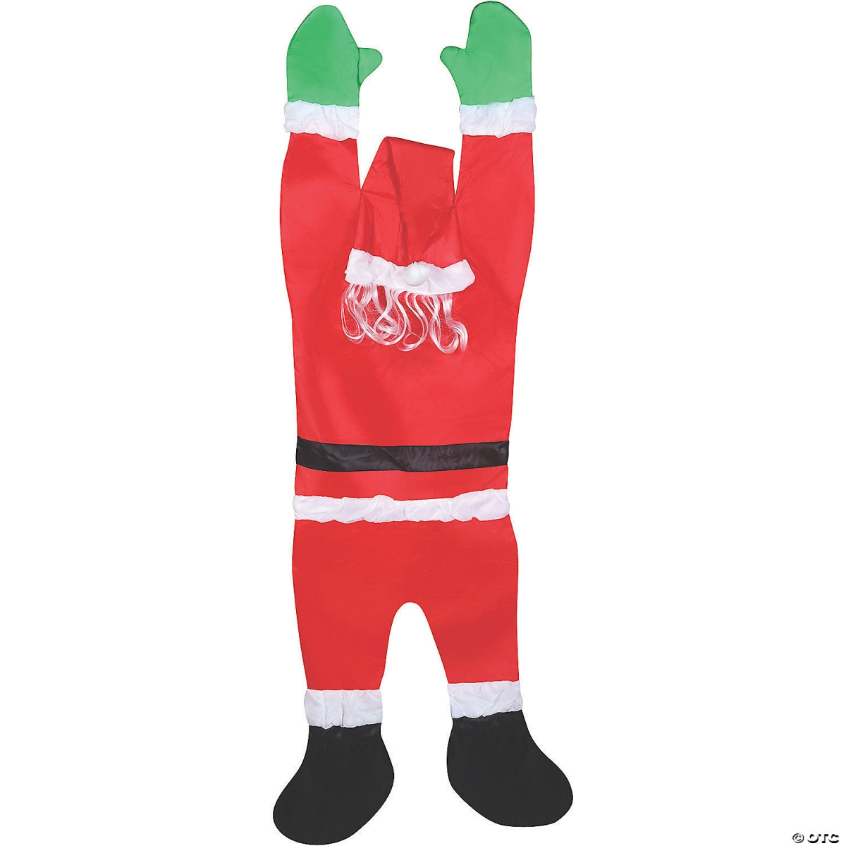 Picture of Gemmy SS15307G Santa Hanging From Gutter Christmas Decoration