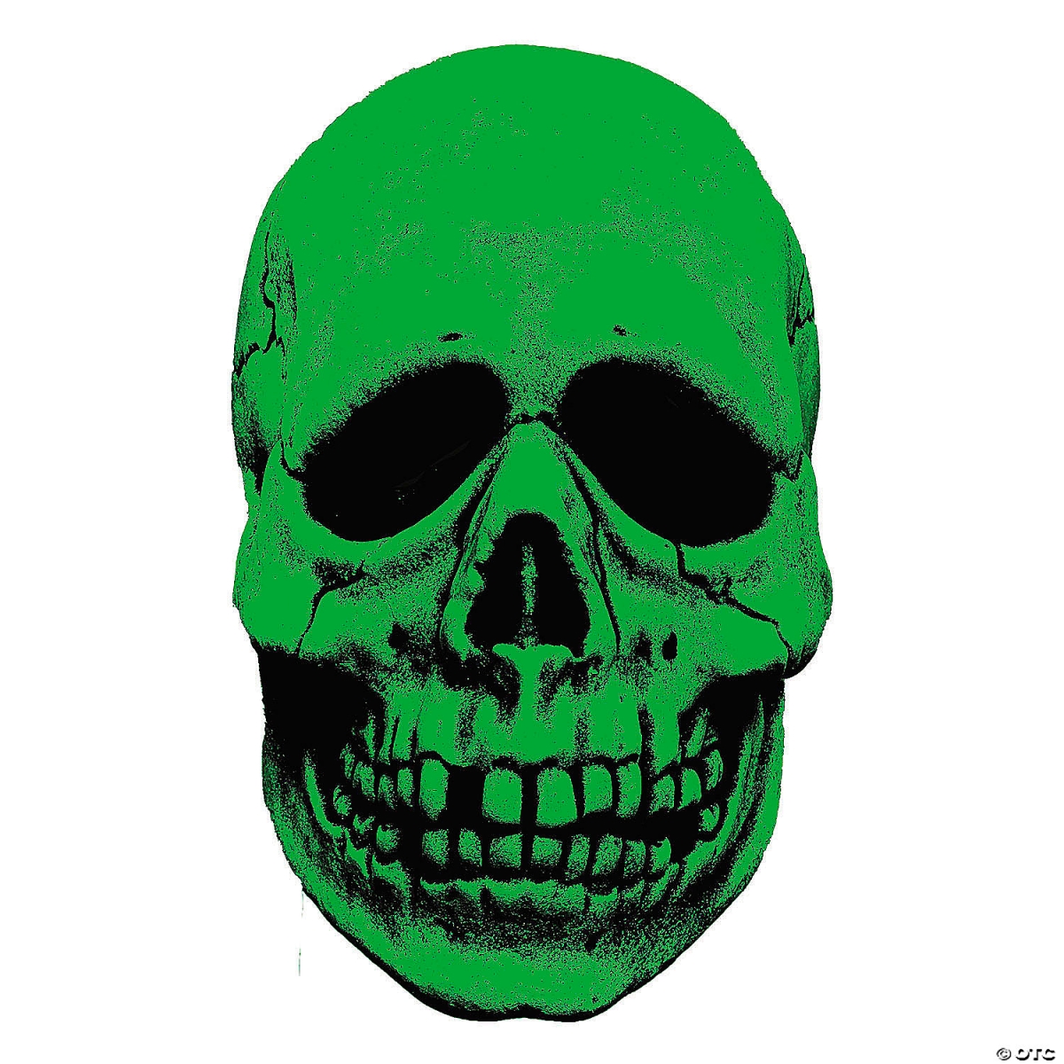 Picture of Trick or Treat Studios MAJM132 Glow-in-the-Dark Vinyl Ghoulies Skull Mask
