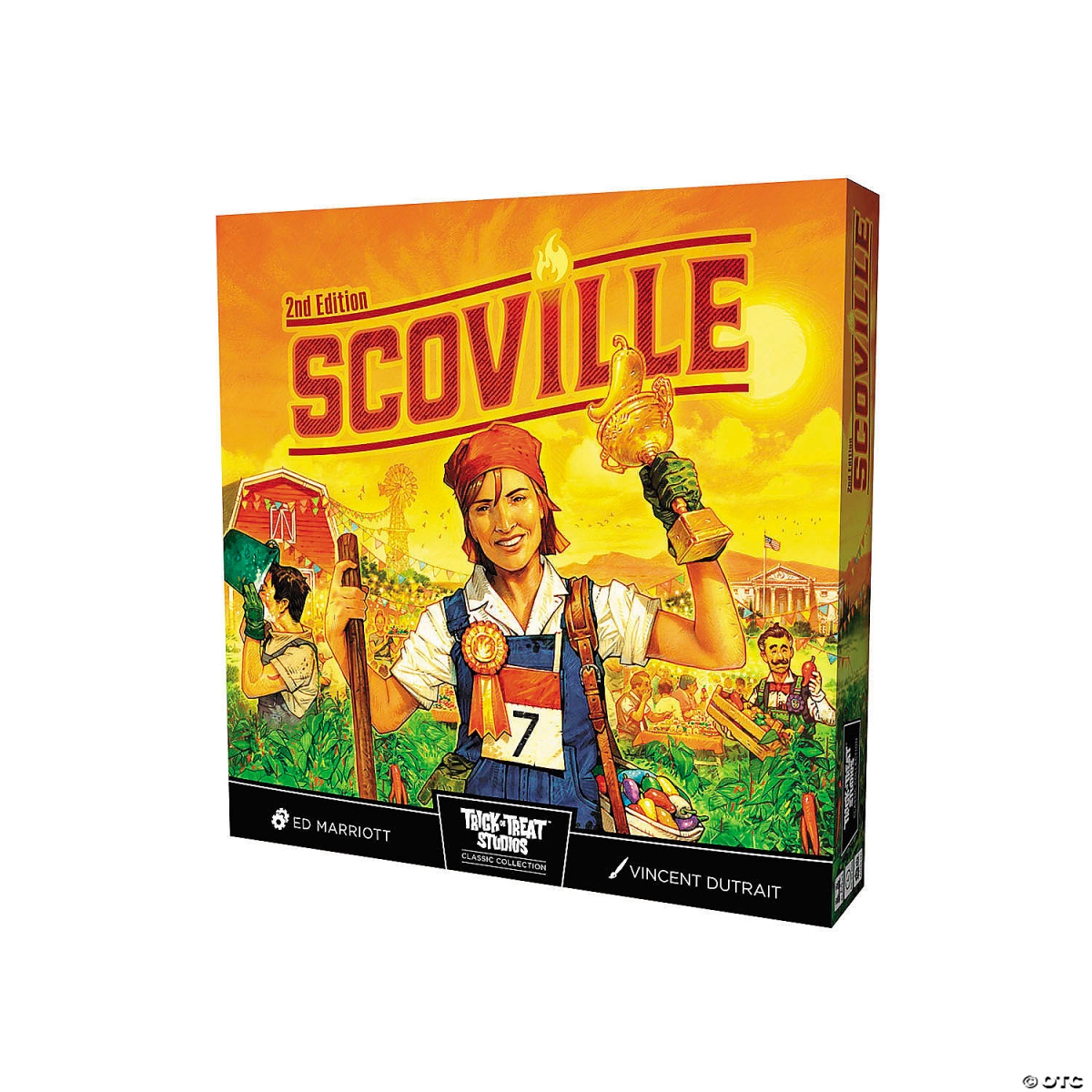 Picture of Trick or Treat Studios MATPQSCB01 Scoville 2nd Edition Classic Collection Board Game for 1 to 6 Players