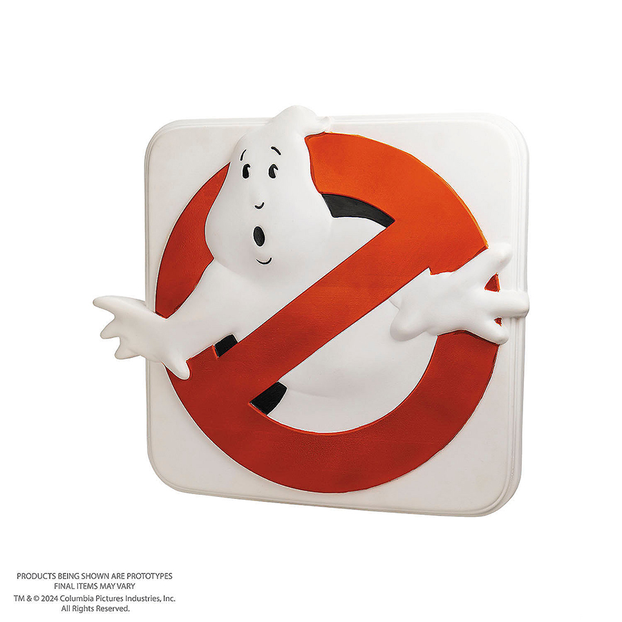 Picture of Trick or Treat Studios MATTSP101 Ghostbusters Light Up Sign Halloween Decoration