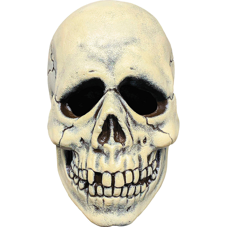 Picture of Trick or Treat Studios MAJM139 Vinyl Antique Skull Mask - One Size