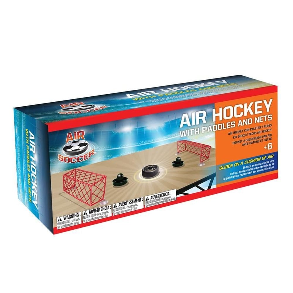 Floating Air Hockey Table Set with Paddles & Nets
