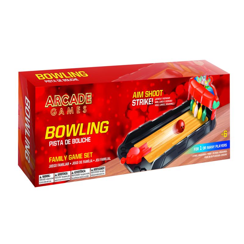 Picture of Maccabi Art 8728 Arcade Bowling Game for Kids&#44; Adults & Family