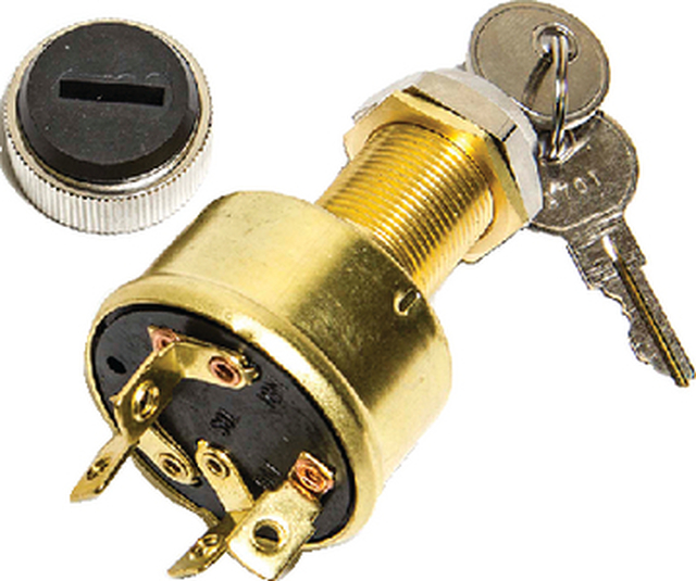 Sierra 4-Position Ignition Switch Conventional, Accessory-Off-Run-Start | by West Marine