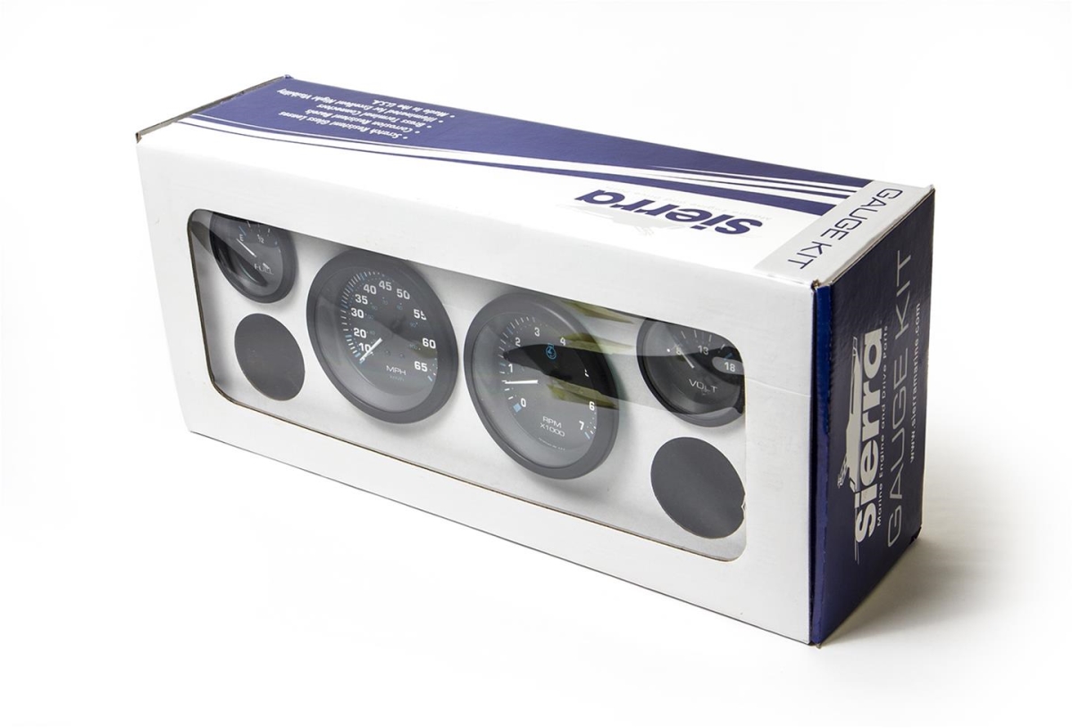 Sierra Eclipse Series 4 Gauge Outboard Instrument Set | by West Marine