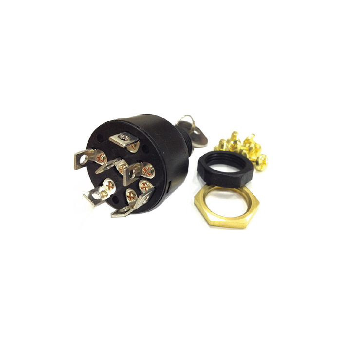 Sierra 4-Position Push To Choke Magneto Ignition Switch, Accessory-Off-Run-Start | by West Marine