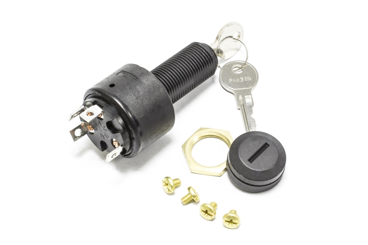 Sierra 4-Position Ignition Switch Conventional, Accessory-Off-Run-Start | by West Marine