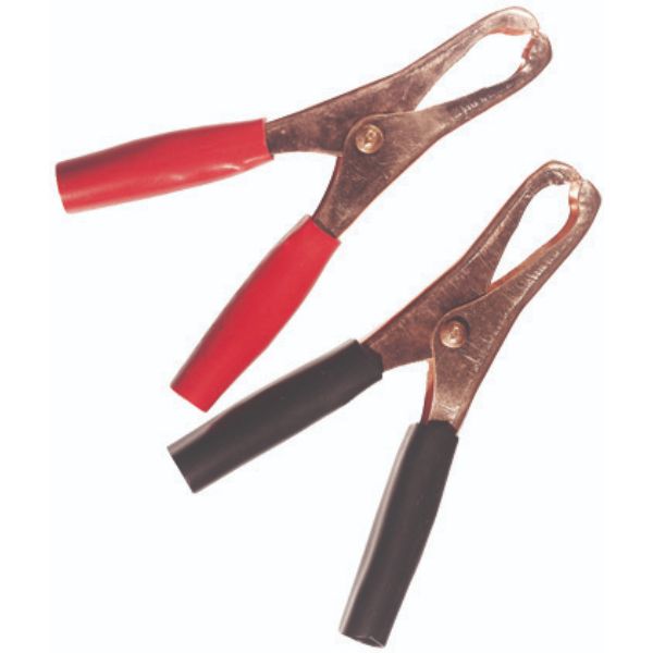 260505 Battery Terminal Clips, Black & Red - Pack of 2