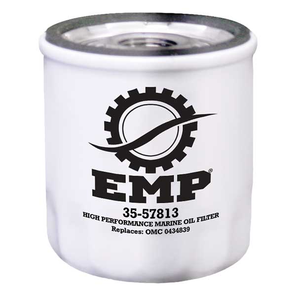 35-57813 Oil Filter for 2-Cylinder & 9.9-15 HP Outboard Engines