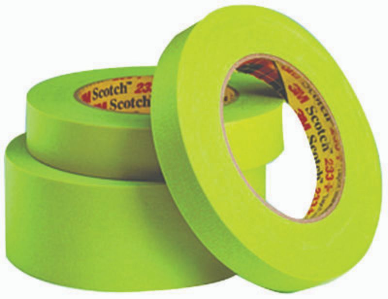Picture of 3M 8-26332 0.5 in. x 60 Yards Conformable Masking Tape&#44; Green