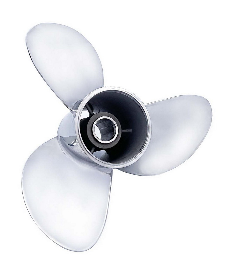 Stainless Steel Propeller for Suzuki 150-300HP - Silver - 14 lbs - High Strength