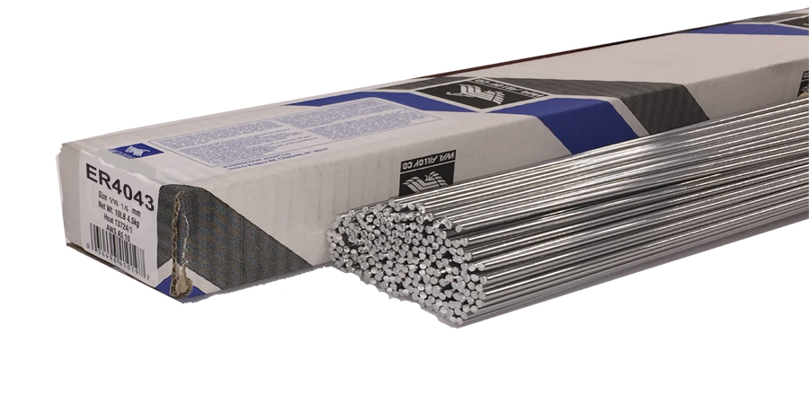 TB 4043 04 0.06 x 36 in. No. 4043 Aluminum Welding Electrodes