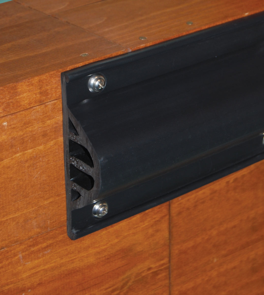 Premium 10 ft. Black Side Gard - Durable Dock Protection
