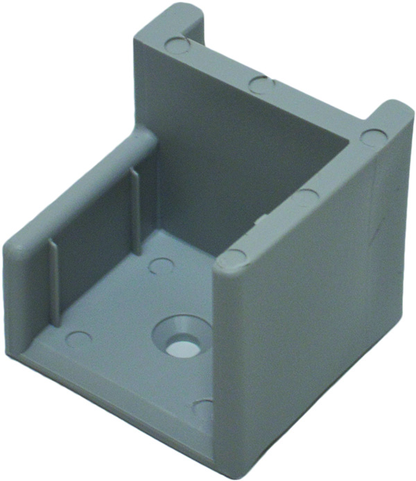 Pontoon Door Stop & Left Hinge - Gray - Easy Install - Durable Design