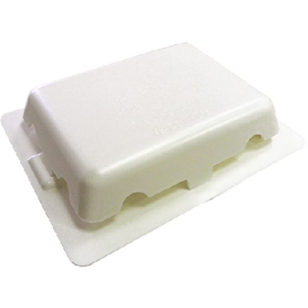 Self-Adhesive Vent - White - 4 x 5 in. - Waterproof Airflow Solution