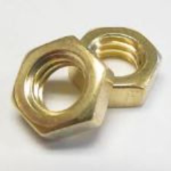 1-4-7 JN Jam Nut Set - Brown - 1.25-7 in. - Durable Design