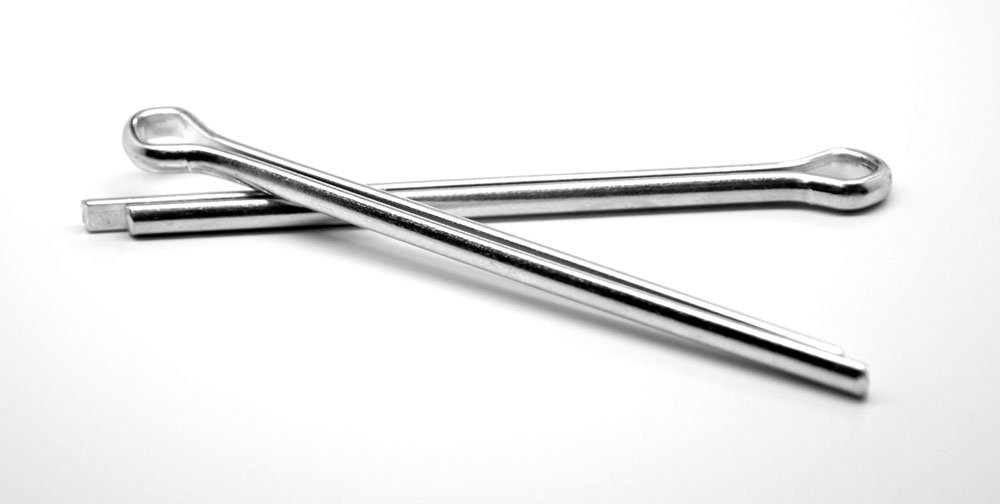 Stainless Steel Cotter Pin - 0.09 x 2 in. - Pack of 10 - Durable Design