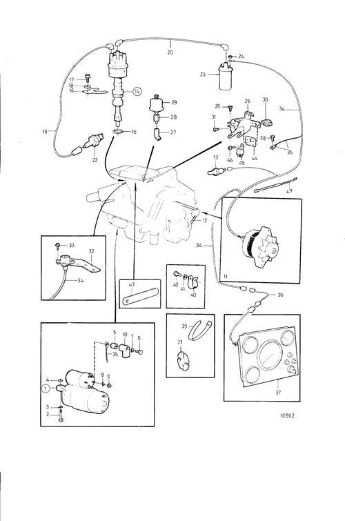 Bolt for Cylinder Block & Flywheel Cover