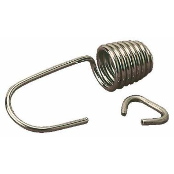 Stainless Steel Shock Cord Hook - Silver - 0.25 in. - Durable Design