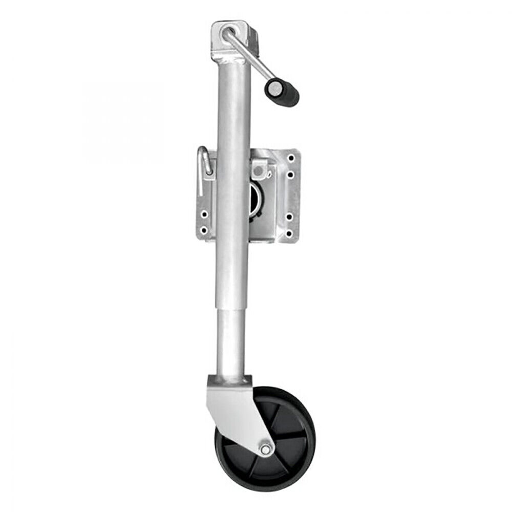 Fold Up Trailer Jack - Black - 1000 lbs Capacity