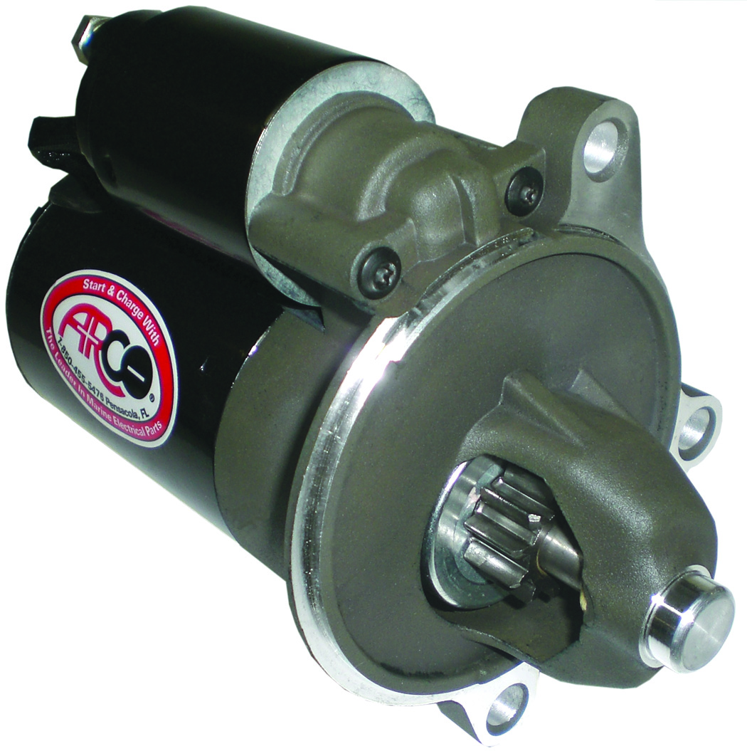High-Performance Inboard Starter w/Gear Reduction & Permanent Magnet - Clockwise Rot