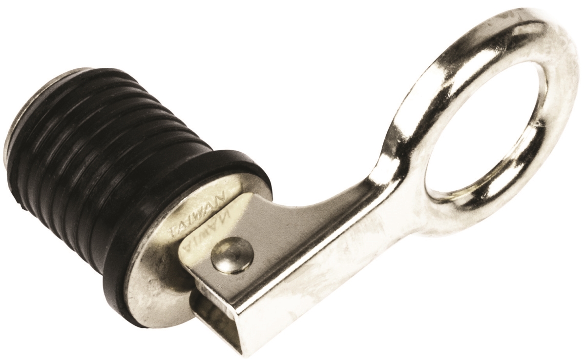 1 in. Stainless Steel Snap Handle Drain Plug for 3--1